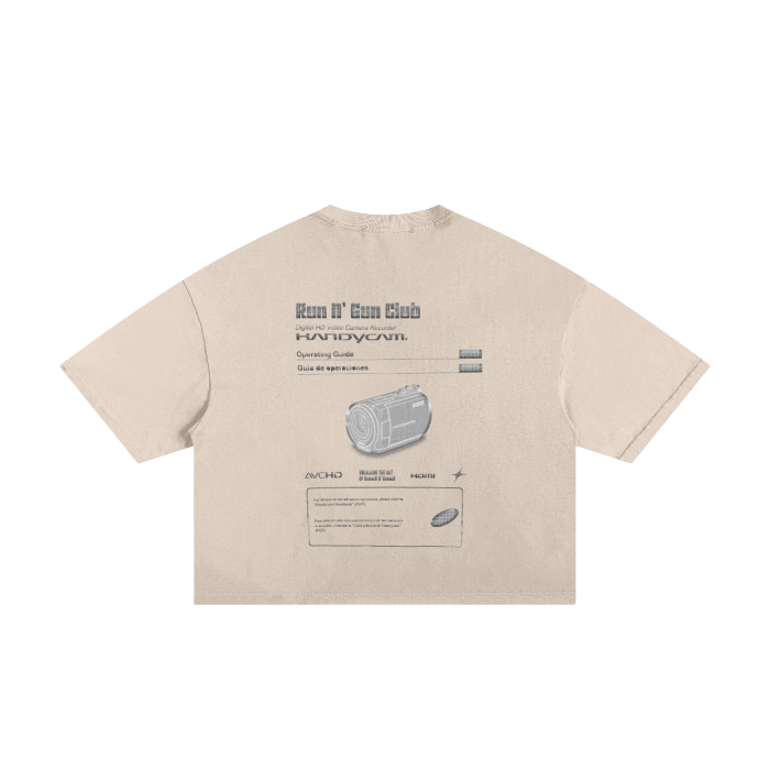 "Milwaukee X SLC" Oversized Cut Boxy Tee