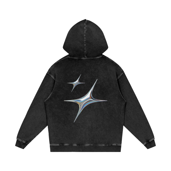 "Thee Chrome Star" Oversize Hoodie